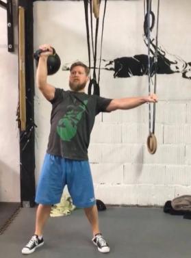 Kettlebell und Basketball